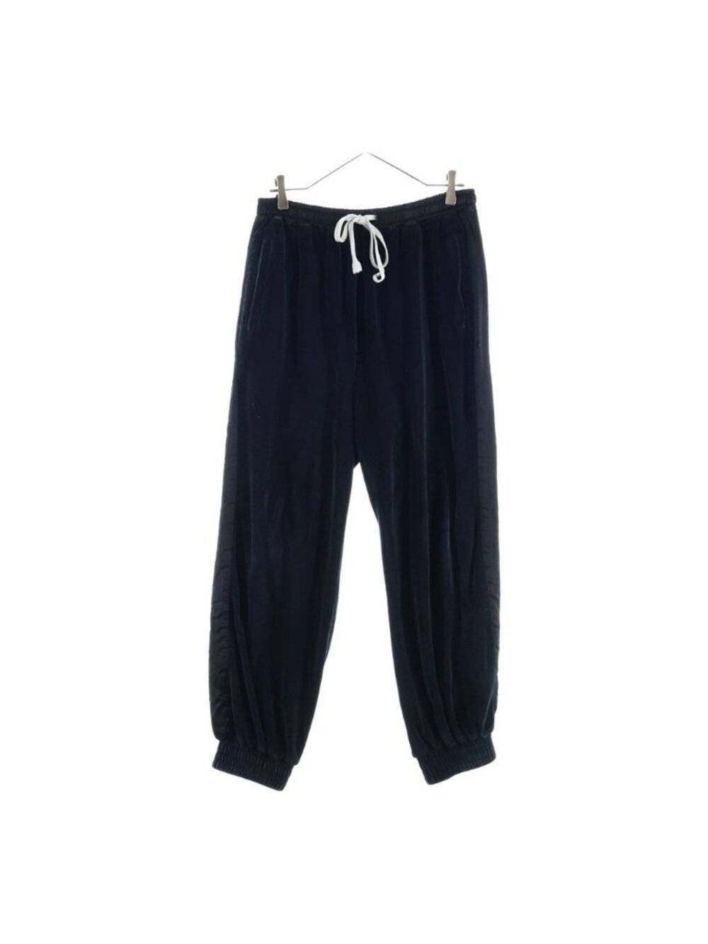Gucci Velour Cotton Easy Sweatpants Jogger Pants Black